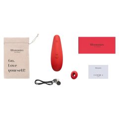   Womanizer Marilyn Monroe Special - dobíjecí stimulátor klitorisu (červený)