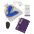 We-Vibe Vector+ - anální vibrátor s vibrací - dobíjecí, chytrý, modrý