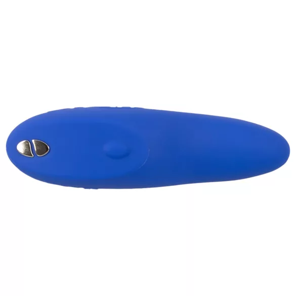 We-Vibe Vector+ - anální vibrátor s vibrací - dobíjecí, chytrý, modrý