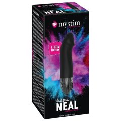  mystim Real Deal Neal E-Stim - dobíjecí elektro vibrátor na penis (černý)