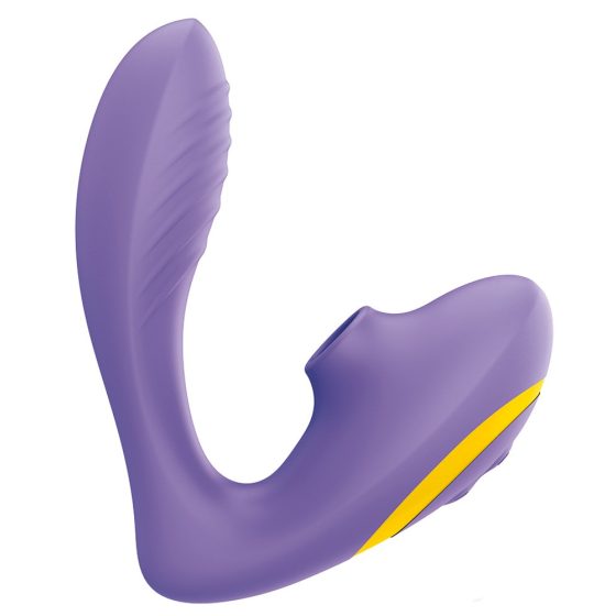 ROMP Reverb - vodotěsný vibrátor pro bod G a stimulátor klitorisu (fialový)