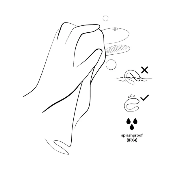 We-Vibe Sync Lite - párový vibrátor - chytrý, dálkový ovladač - růžový