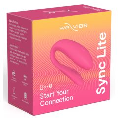   We-Vibe Sync Lite - smart, rechargeable, radio couple vibrator (pink)