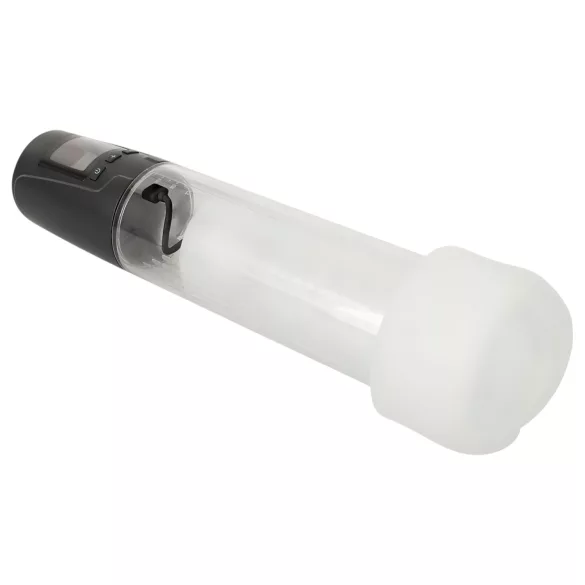 Mister Boner - automatická vakuová pumpa na penis - dobíjecí - černá/průhledná