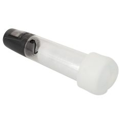   Mister Boner - automatická pumpa na penis na baterie (černá-průhledná)