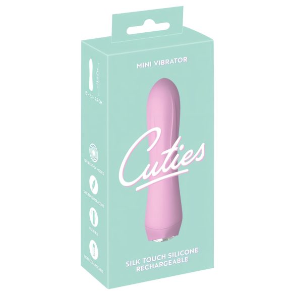 Cuties Mini 4 - akumulátorový, vodotěsný vibrátor (růžový)