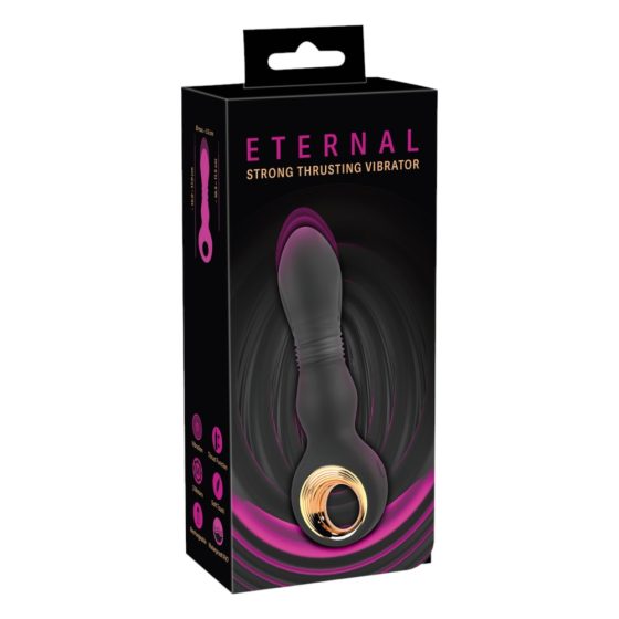 Eternal - silný vibrátor (černý)