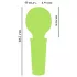 You2Toys Mini Wand - mini masážní vibrátor s akumulátorem (zelený)