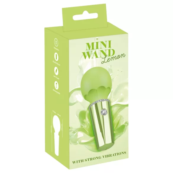 You2Toys Mini Wand - mini masážní vibrátor s akumulátorem (zelený)