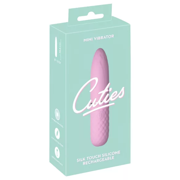 Cuties - mini vibrátor - růžový
