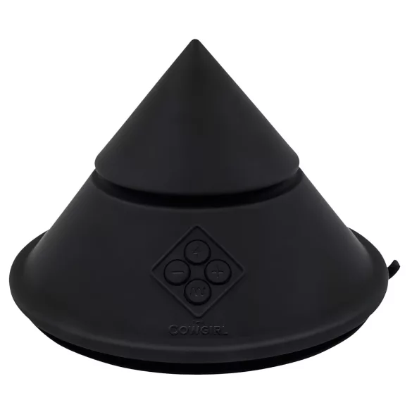 The Cowgirl Cone - chytrý sexstroj s různými nástavci (černý)
