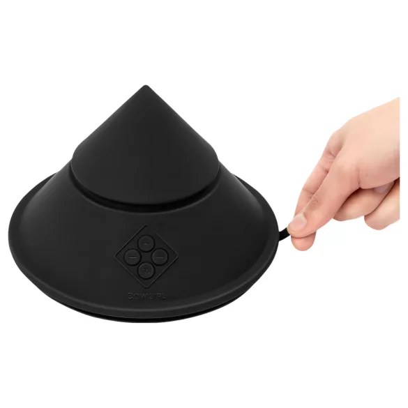 The Cowgirl Cone - chytrý sexstroj s různými nástavci (černý)