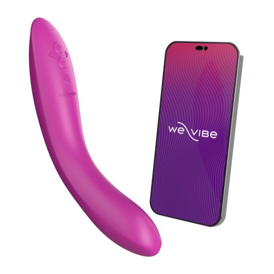 We-Vibe Rave 2 - chytrý dobíjecí vibrátor pro bod G (růžový)