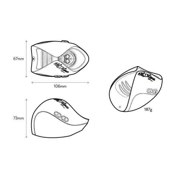 Pulse Solo Essential Dragon Eye - masturbátor - limitovaná edice - modrá