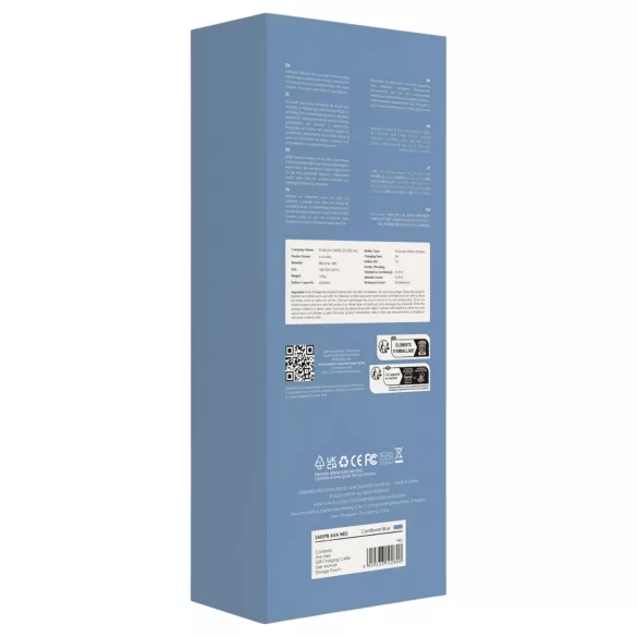 Svakom Ava Neo - chytrý přirážecí vibrátor - modrý