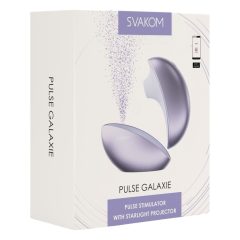   Svakom Pulse Galaxie - vzduchový stimulátor klitorisu s projektorem (fialový)