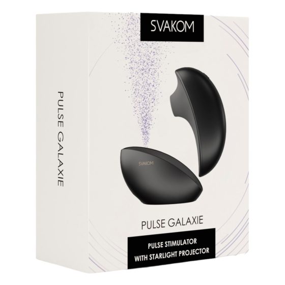 Svakom Pulse Galaxie - Airwave stimulátor klitorisu s projektorem (černý)