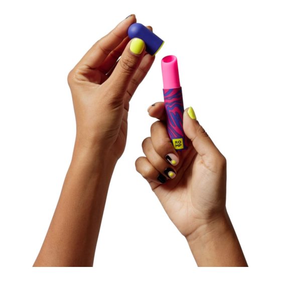 ROMP Lipstick - dobíjecí vzduchový stimulátor klitorisu (růžový)