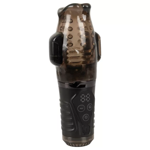 Stroker - masturbátor sání a vibrace - šedý