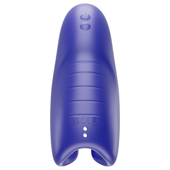 SVibe EVO - vodotěsný masturbátor s akumulátorem - modrý