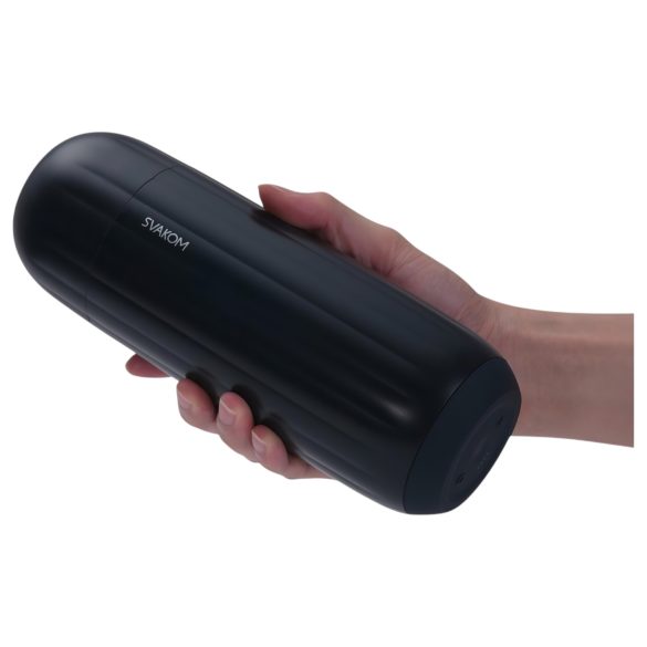 Svakom Sam Neo 2 Pro - chytrý masturbátor - černobílý