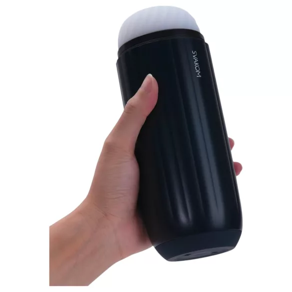 Svakom Sam Neo 2 - chytrý masturbátor - černobílý