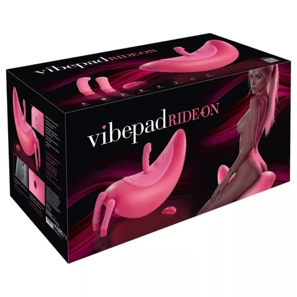 VibePad Rideon - vibrační houpačka na G‑bod a klitoris (růžová)