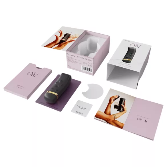 The Handy Oh! - ResoTouch černý vibrátor