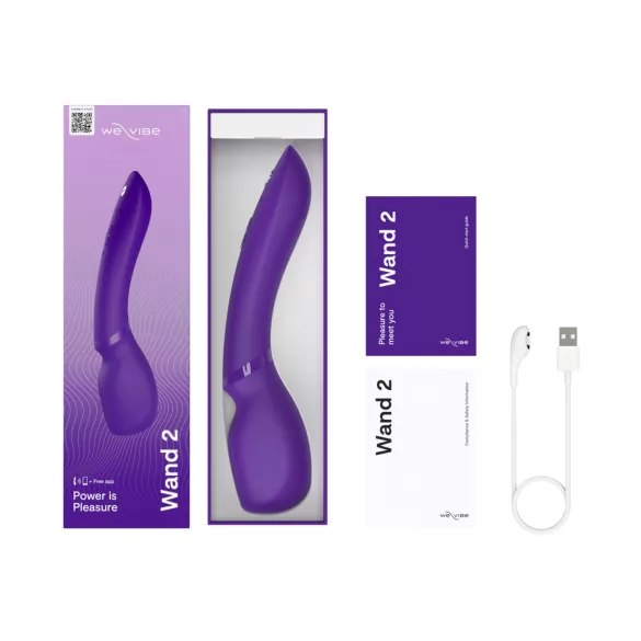 We-Vibe Wand 2 - masážní vibrátor - chytrý