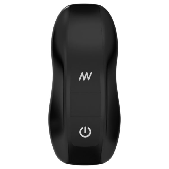 ANOS - vibrační anální kolík set - černý