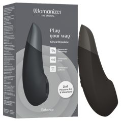   Womanizer - stimulátor klitorisu s tlakovými vlnami - černý