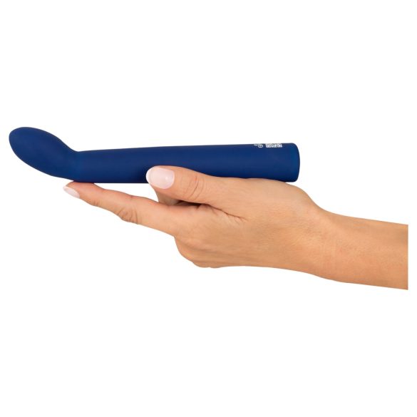 Smile - zahnutý G-bod vibrátor (modrý)