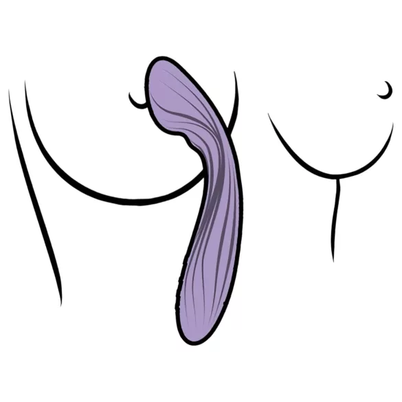 Svakom Margot - vibrátor na bod G se 2 motory - fialový