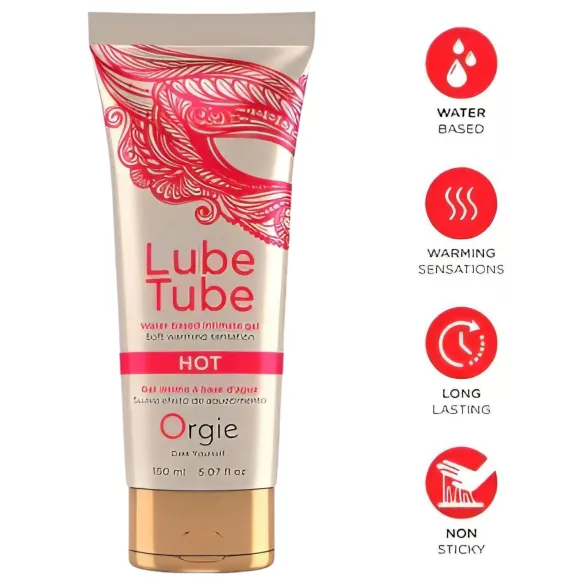 Orgie - lubrikační gel s hřejivým efektem - 150 ml