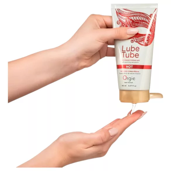 Orgie - lubrikační gel s hřejivým efektem - 150 ml
