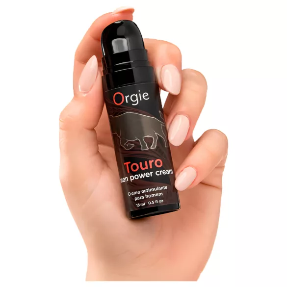 Orgie Touro Power - krém na podporu erekce - 15 ml