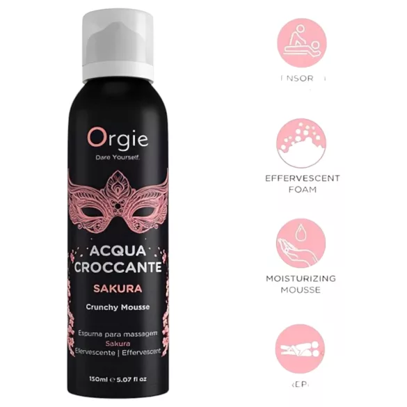Orgie - masážní pěna - květ třešně - 150 ml