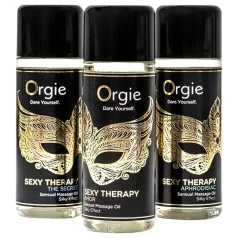 Orgie - masážní olej sada - smyslný výběr - 3x30 ml