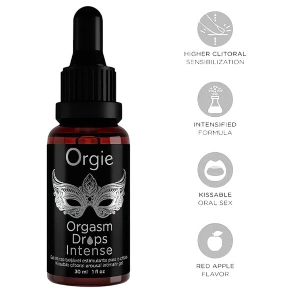 Orgie Orgasm Drops Intense - stimulační intimní gel pro ženy (30 ml)