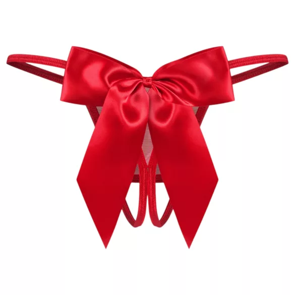 Obsessive Gifty - otevřené tanga (červené)