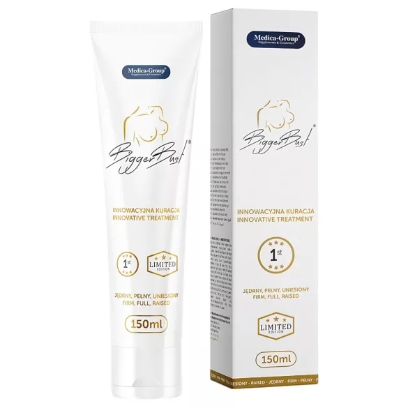 Bigger Bust - krém na zvětšení a zpevnění prsou - 150 ml