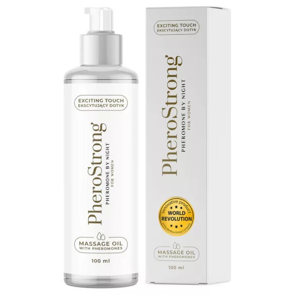 PheroStrong by Night - masážní olej pro ženy - 100 ml