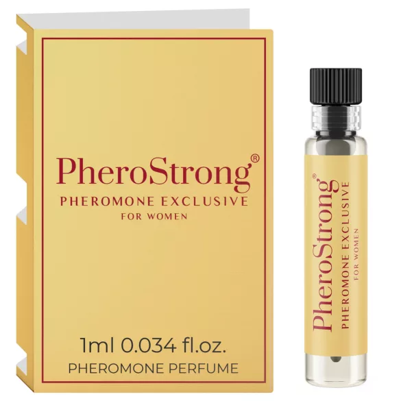 PheroStrong Exclusive - parfém s feromony pro ženy - 1 ml