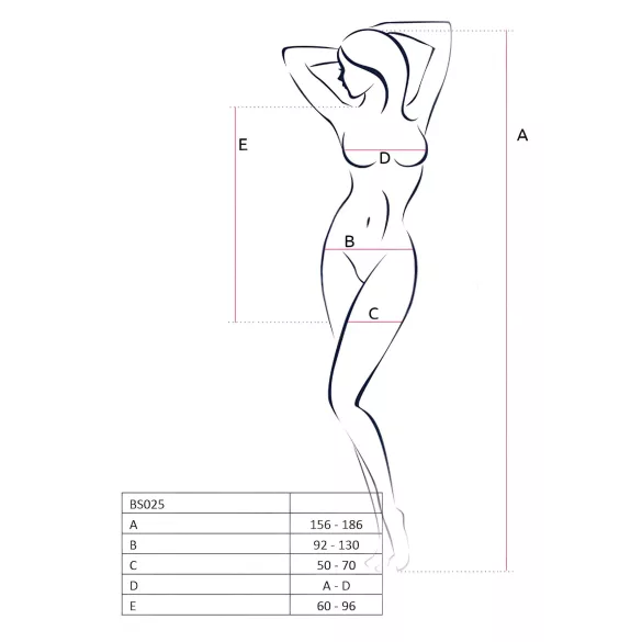 Passion BS025 - dámské minišaty s dlouhým rukávem - černé - S-L