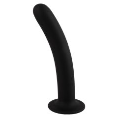   Feel the Magic Shiver - ohýbatelné silikonové anální dildo (černé) - v sáčku