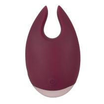   Feel the Magic Shiver - dobíjecí vibrátor na klitoris (vínová) - v pouzdře