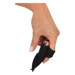   Feel the Magic Shiver - vibrátor na prst (černý) - ekologické balení