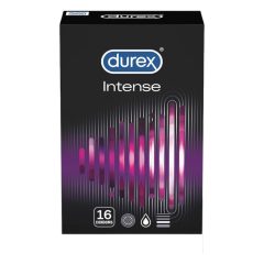 Durex Intense - vroubkované a tečkované kondomy (16 ks)