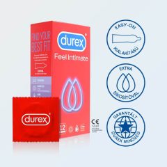 Durex Feel Intimate - balení tenkých kondomů (4 x 12ks)