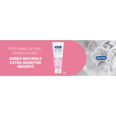   Durex Naturals Extra Sensitive - extra senzitivní lubrikant (100ml)